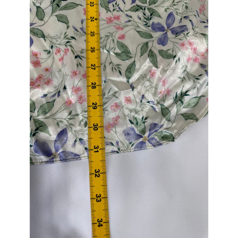 Vintage Women’s Cabernet Sleepwear Button Up Long Sleeve Tunic SIZE 1X - Picture 7 of 7